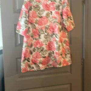 Floral Long Sleeve Dress